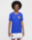 Low Resolution FFF (Men's Team) 2024/25 Match Home Older Kids' Nike Dri-FIT ADV Football Authentic Shirt