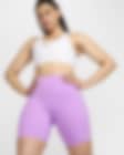 Low Resolution Shorts de ciclismo con bolsillos de tiro alto de 20 cm de sujeción firme para mujer Nike Go