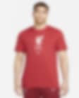 Low Resolution Liverpool Crest Men's Nike Football T-Shirt