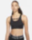 Low Resolution Nike Yoga Dri-FIT Swoosh Non-padded sport-bh met bandjes en medium ondersteuning