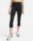 Low Resolution Nike One Women's High-Waisted Crop Leggings