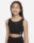 Low Resolution Nike Dri-FIT Swoosh Luxe Older Kids' (Girls') Sports Bra