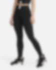 Low Resolution Nike Pro-leggings med grafik og mellemhøj talje til kvinder