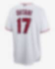 Youth Los Angeles Angels Shohei Ohtani #17 Grey Replica Baseball Jersey