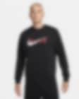 Low Resolution Nike Air sweatshirt van fleece met ronde hals voor heren
