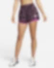 Low Resolution Nike Dri-FIT One Women's Mid-Rise 3" 2-in-1 Printed Shorts