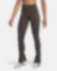 Low Resolution Nike One Leggings de talle alto y longitud completa con dobladillo dividido - Mujer