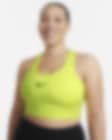 Low Resolution Nike Dri-FIT Swoosh Icon Clash Women's Medium-Support Non-Padded Sports Bra (Plus Size)