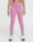 Low Resolution Nike One Dri-FIT-Leggings mit hohem Taillenbund für ältere Kinder (Mädchen)