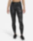 Low Resolution Nike Dri-FIT One Legging met halfhoge taille en camouflageprint voor dames