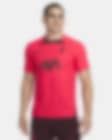 Low Resolution Ανδρική κοντομάνικη ποδοσφαιρική μπλούζα Nike Dri-FIT ADV Λίβερπουλ Strike Elite