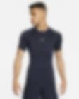 Low Resolution Męska przylegająca koszulka z krótkim rękawem do fitnessu Dri-FIT Nike Pro