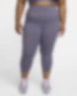 Low Resolution Leggings de tiro alto de 7/8 con bolsillos para mujer (talla grande) Nike One