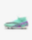 Low Resolution Nike Jr. Mercurial Superfly 9 Pro Botas de fútbol de perfil alto para terreno firme - Niño/a y niño/a pequeño/a