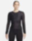 Low Resolution Nike FutureMove Women's Dri-FIT Long-Sleeve Sheer Top