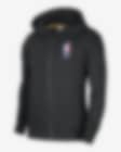 Felpa con cappuccio e zip a tutta lunghezza in fleece Boston Celtics  Courtside Nike NBA - Uomo. Nike CH