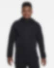 Low Resolution Μπλούζα με κουκούλα και φερμουάρ σε όλο το μήκος Nike Sportswear Tech Fleece για μεγάλα αγόρια (μεγαλύτερο μέγεθος)