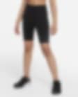 Low Resolution Nike Dri-FIT One Bike Shorts mit Print für ältere Kinder (Mädchen)