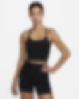 Low Resolution Nike One Fitted Women's Dri-FIT Cropped Tank Top