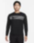 Low Resolution Pánské běžecké tričko Nike Miler Flash Dri-FIT UV s dlouhým rukávem
