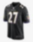 Men's Nike J.K. Dobbins Purple Baltimore Ravens Game Team Jersey