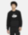 men's french terry crew nike sportswear swoosh