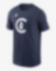 Low Resolution Chicago Cubs Cooperstown Logo Men's Nike MLB T-Shirt