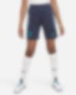 Low Resolution Πλεκτό ποδοσφαιρικό σορτς Nike Dri-FIT εναλλακτικής εμφάνισης Μπαρτσελόνα Strike για μεγάλα παιδιά