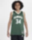 Low Resolution Koszulka dla dużych dzieci Nike NBA Swingman Milwaukee Bucks 2023/24 Icon Edition