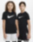 Low Resolution เสื้อเทรนนิ่งแขนสั้นเด็กโตมีกราฟิก Nike Dri-FIT Trophy