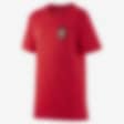 Low Resolution Fotbolls-t-shirt Portugal för ungdom