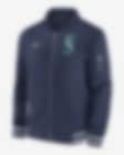 Low Resolution Seattle Mariners Authentic Collection Men's Nike MLB Full-Zip Bomber Jacket