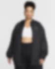 Low Resolution Nike Sportswear Classic Wovens Women's Loose UV Hooded Jacket (Plus Size)