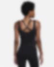 Buy Nike Women's Yoga Dri-fit Strappy-Back Tank Top, Black Heather