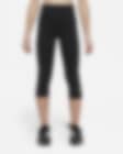 Low Resolution Nike Dri-FIT One Big Kids' (Girls') Capri Leggings