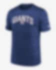 Nike Men's New York Giants Sideline Velocity T-Shirt - Grey - M Each