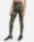 Nike, Pants & Jumpsuits, Nike Normal Waist Camouflage Nwt Camo Full Length  Dri Fit Tights Plus Size 3x
