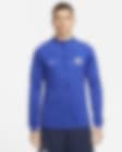 Low Resolution Pánská pleteninová sportovní fotbalová sportovní bunda Nike Dri-FIT Chelsea FC Strike