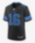 Low Resolution Jersey de fútbol americano Nike de la NFL Game para hombre Jared Goff Detroit Lions