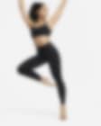 Low Resolution Leggings i fullängd med lätt stöd och hög midja Nike Zenvy för kvinnor 