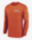 Lids Denver Broncos Nike Sideline Velocity Athletic Stack Performance Long  Sleeve T-Shirt - Orange