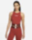 Low Resolution Nike Pro Dri-FIT Samarreta de tirants estampada de disseny cropped - Dona