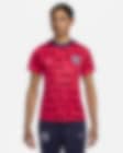 Low Resolution Inglaterra Academy Pro Camiseta de fútbol de manga corta para antes del partido Nike Dri-FIT - Mujer