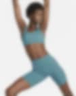 Low Resolution Nike Go Biker-Shorts mit starkem Halt, mittelhohem Bund und Taschen für Damen (ca. 20 cm)