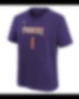 Low Resolution Devin Booker Phoenix Suns Icon Edition Big Kids' Nike NBA T-Shirt