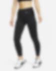 Low Resolution เลกกิ้งพิมพ์ลายเอวปานกลาง 7/8 ส่วนผู้หญิง Nike Dri-FIT One Icon Clash