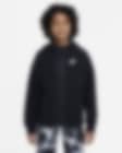Low Resolution Huvtröja Nike Sportswear Club Fleece Winterized med hel dragkedja för ungdom (killar)