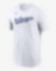 Low Resolution Nike City Connect Wordmark (MLB Los Angeles Dodgers) Men's T-Shirt