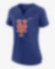 Low Resolution Nike Breathe Pure Pride (MLB New York Mets) Women's Notch Neck T-Shirt