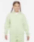Low Resolution Felpa oversize con cappuccio e zip a tutta lunghezza Nike Sportswear Club Fleece – Ragazza